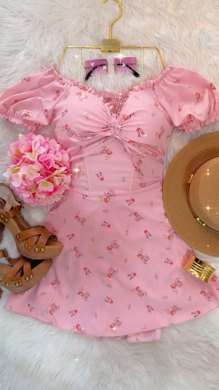 Vestido Short Carla - Estampados