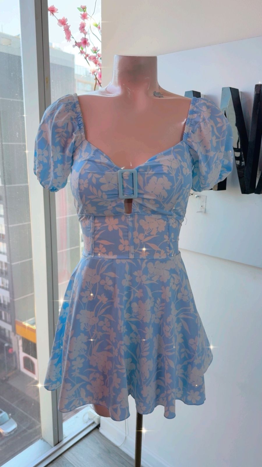 Vestido Short Valentina - Estampado