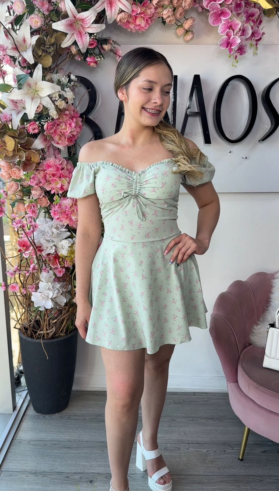 Vestido Short Carla - Estampados
