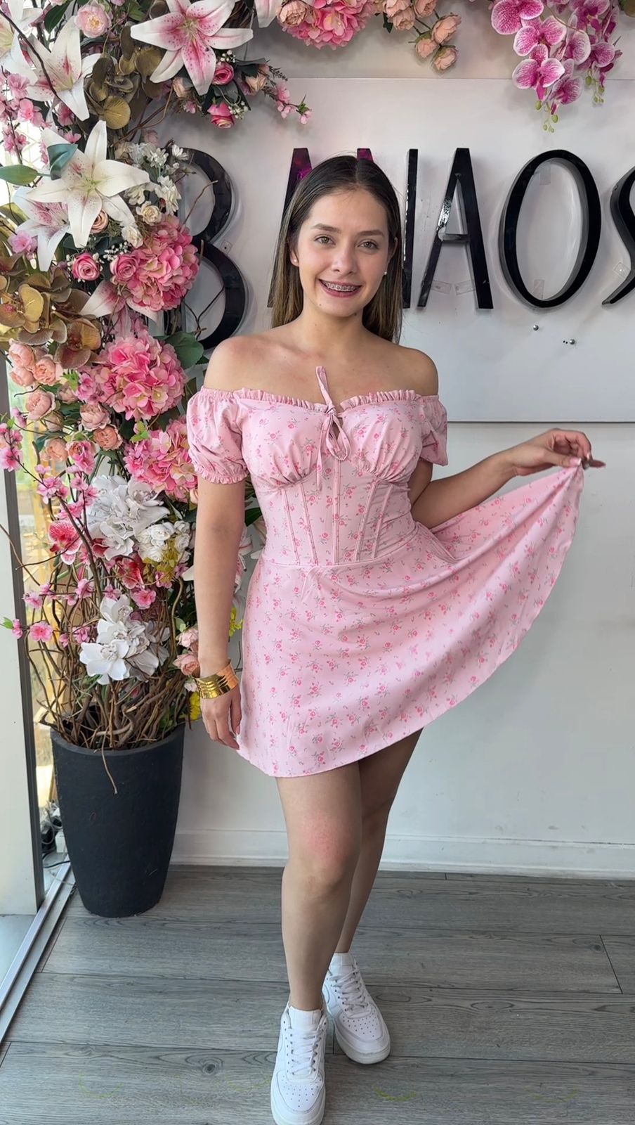 Vestido Short Lucia - Estampado