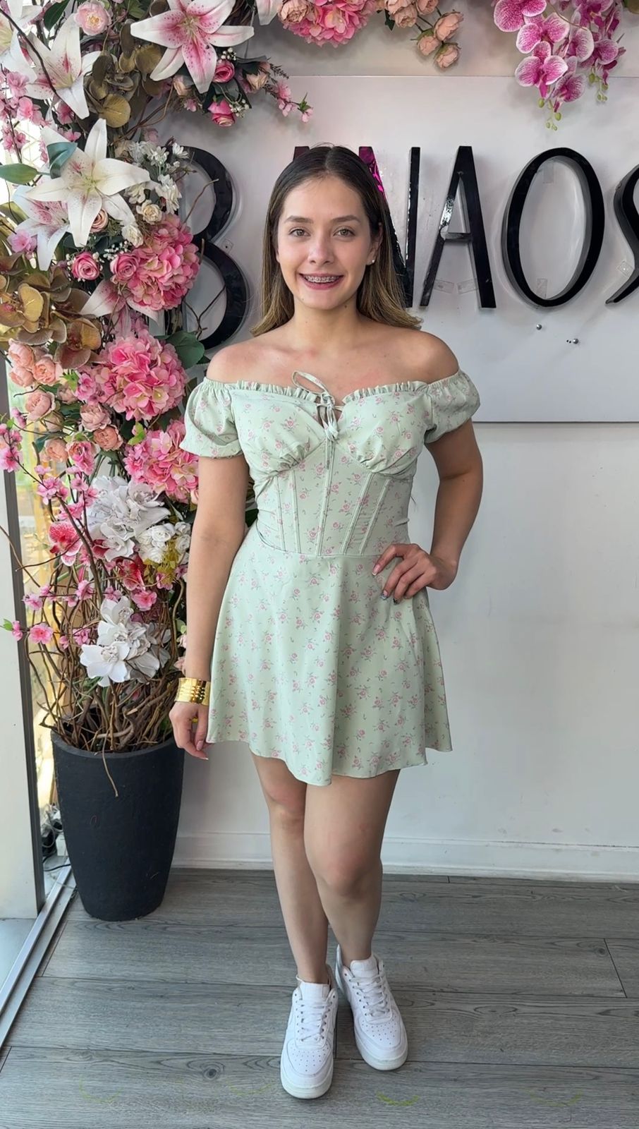Vestido Short Lucia - Estampado