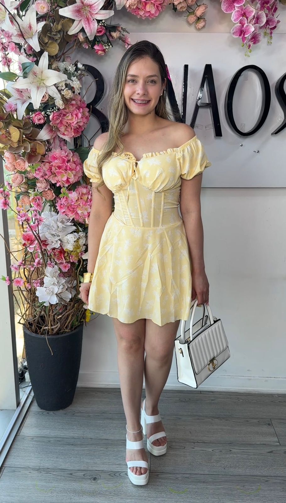 Vestido Short Lucia - Estampado