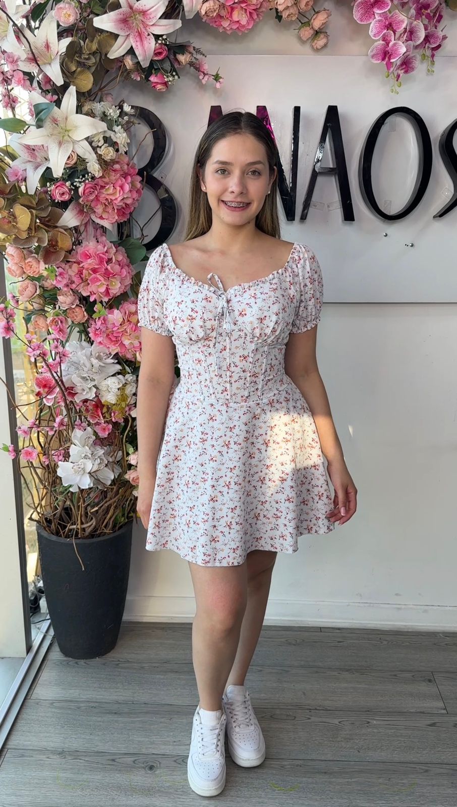 Vestido Short Lucia - Estampado