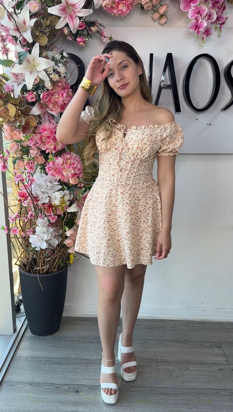 Vestido Short Lucia - Estampado