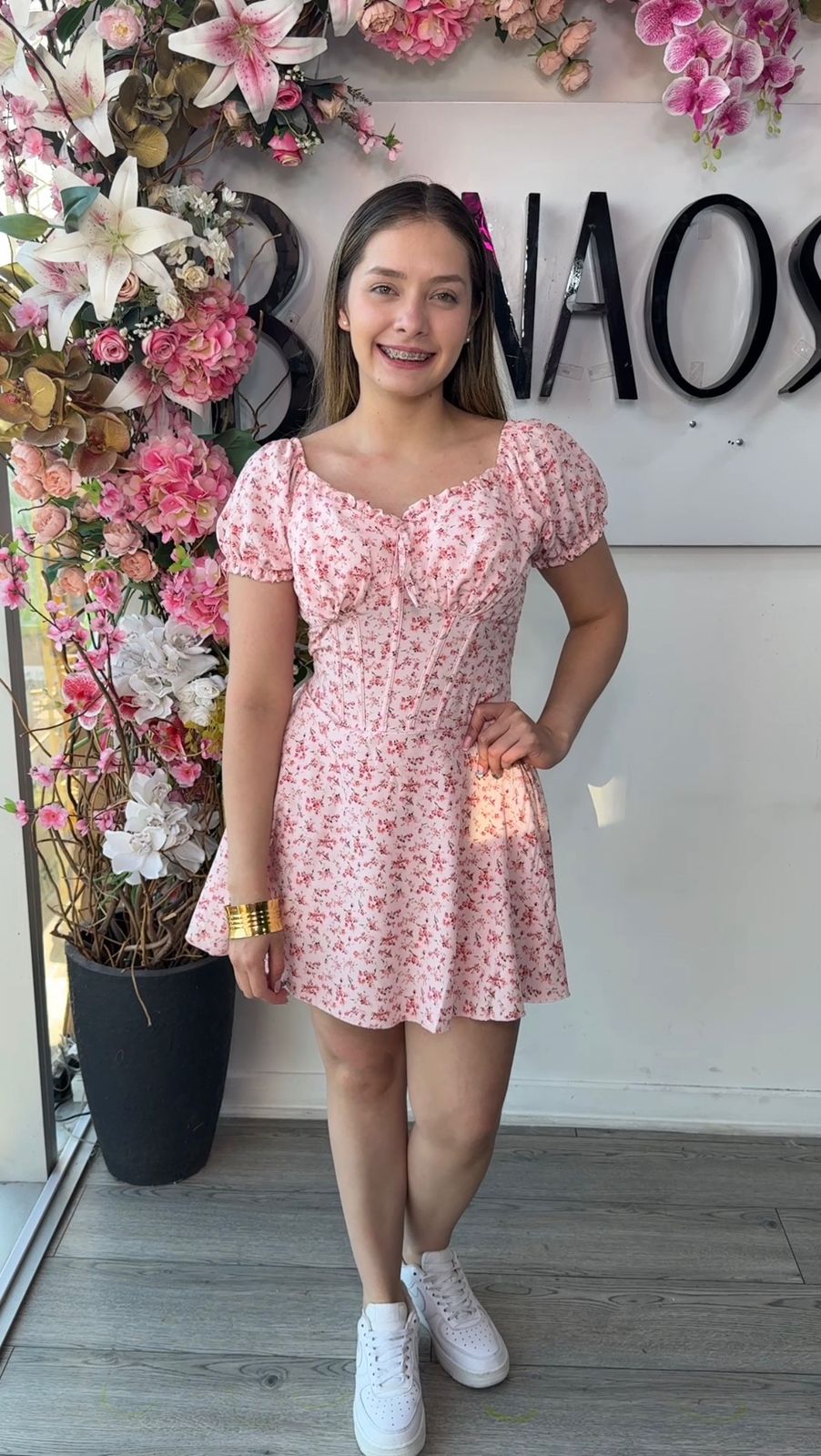 Vestido Short Lucia - Estampado