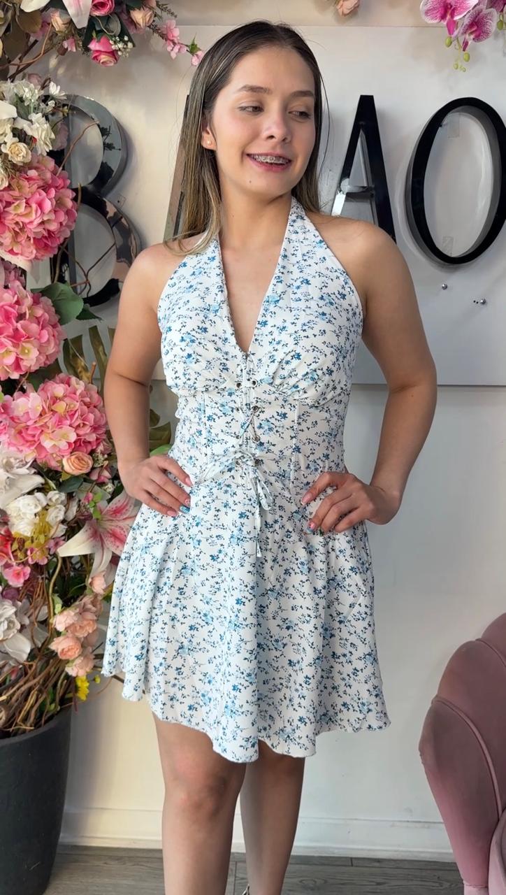 Vestido Short Teresa - Estampado