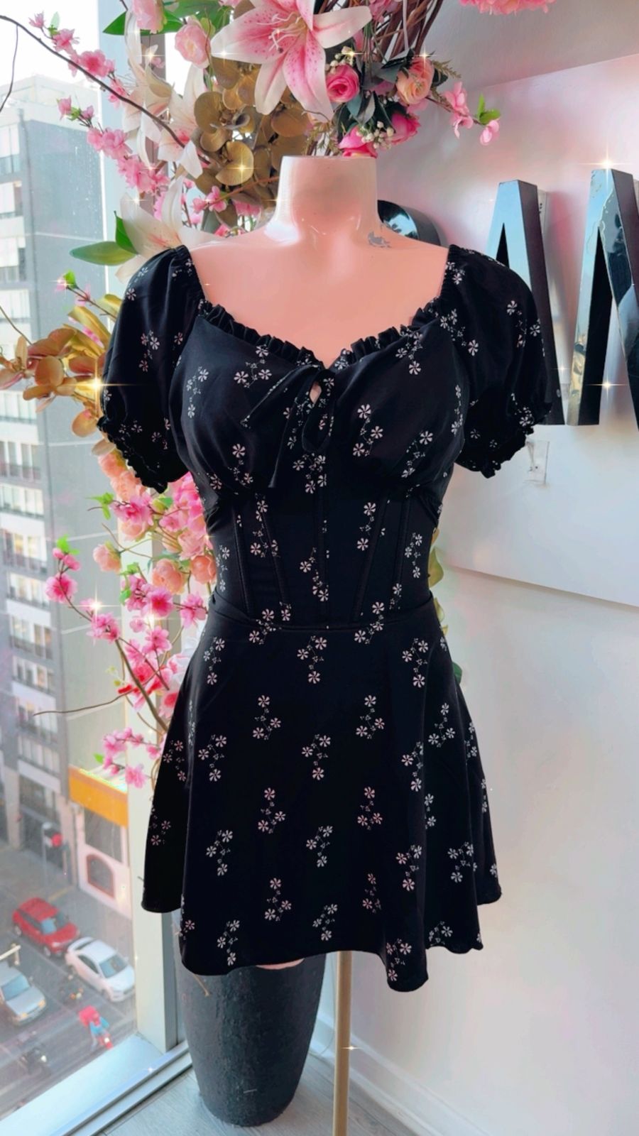 Vestido Short Lucia - Estampado