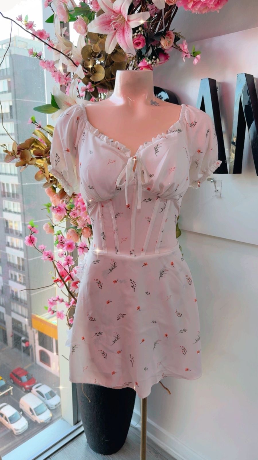 Vestido Short Lucia - Estampado