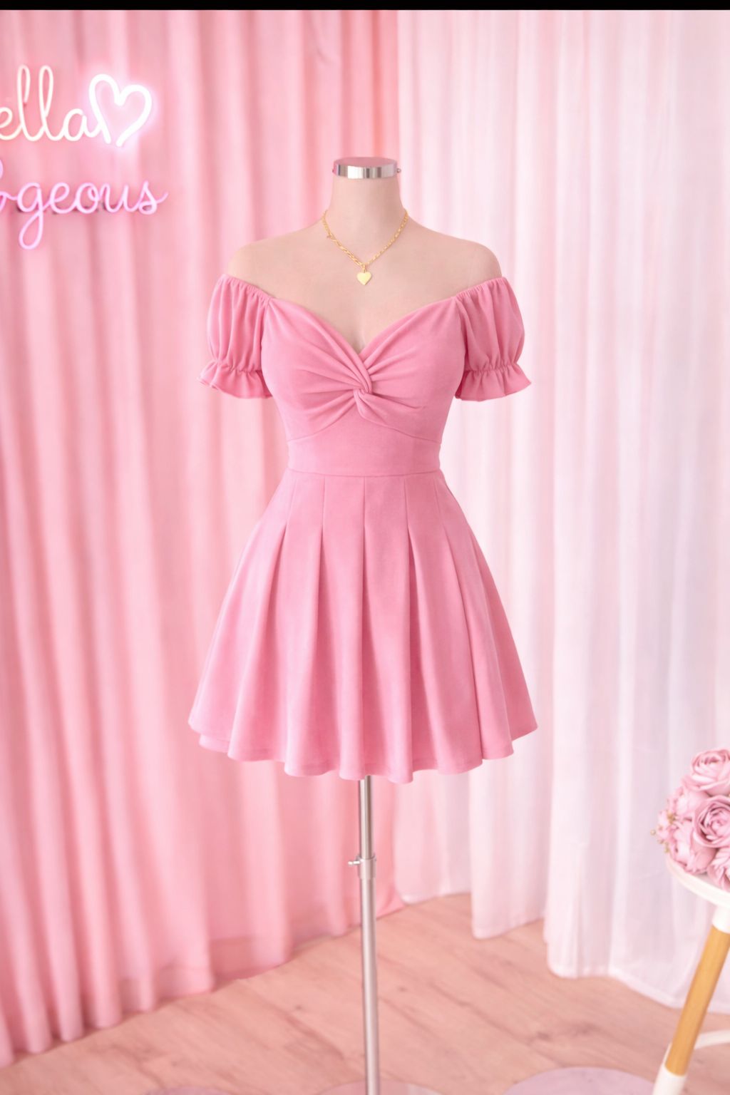 Vestido Short Betza - Unicolor (LANDINGPAGE)