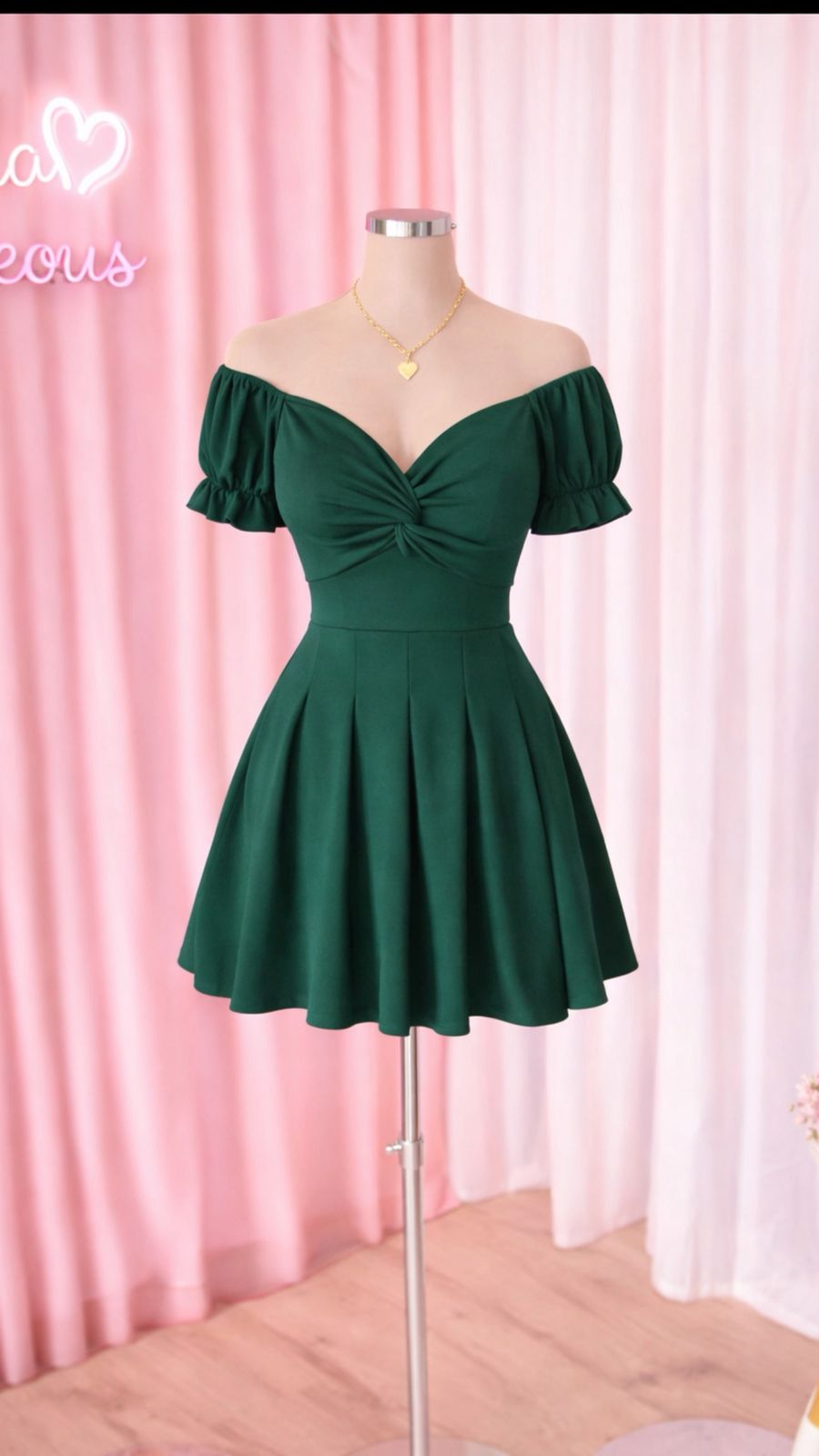 Vestido Short Betza - Unicolor (LANDINGPAGE)