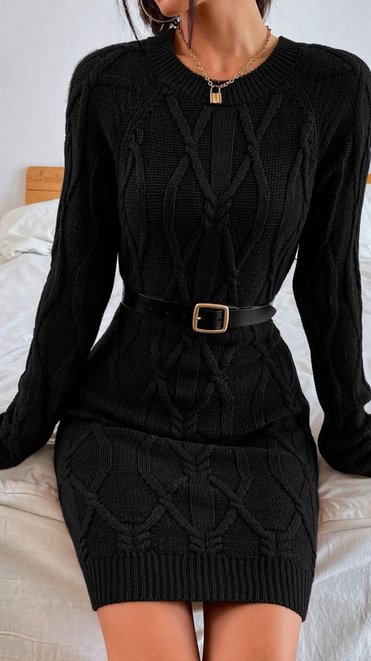 Vestido Sara - Trenzado Rombo