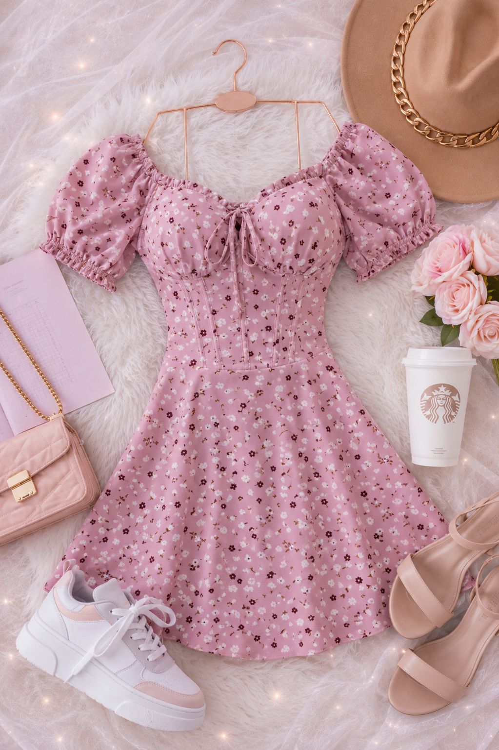 Vestido Short Lucia - Estampado