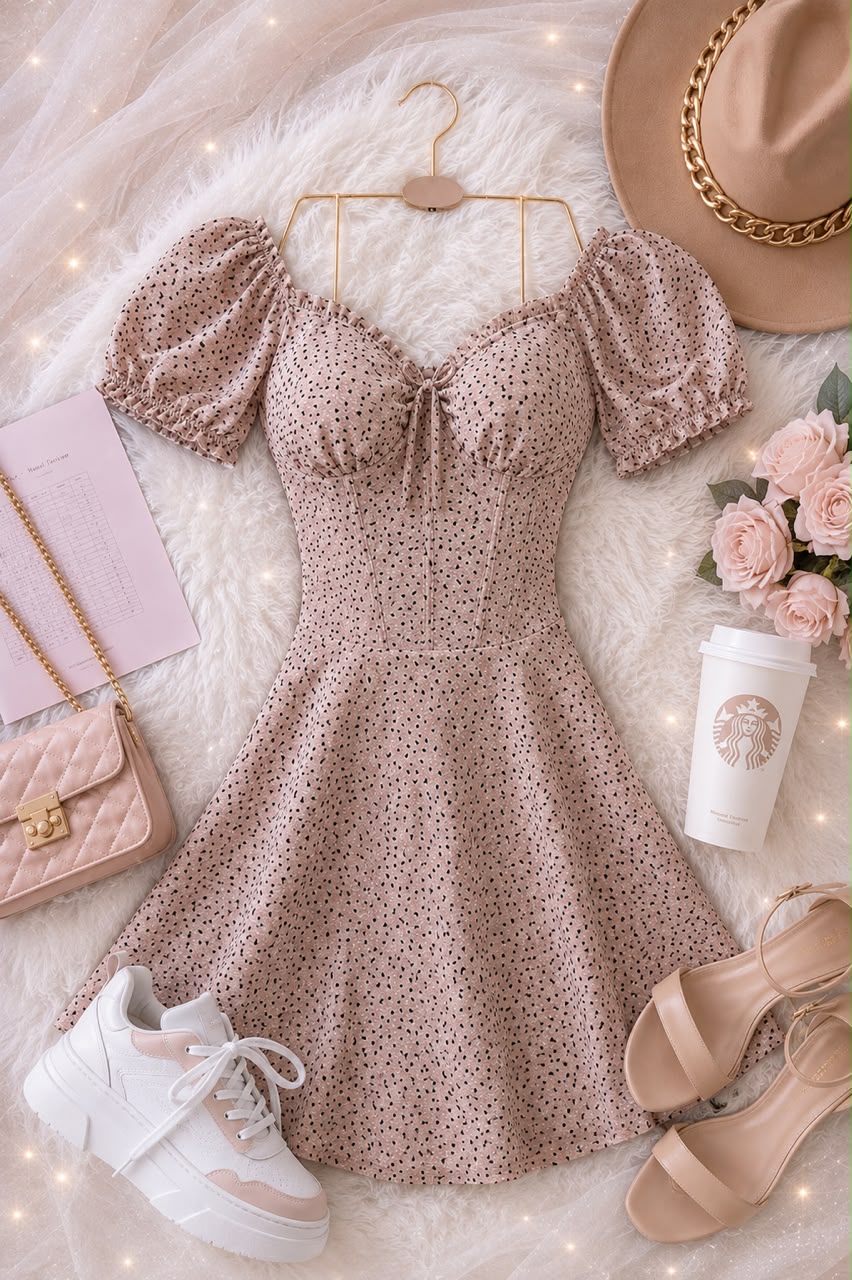 Vestido Short Lucia - Estampado
