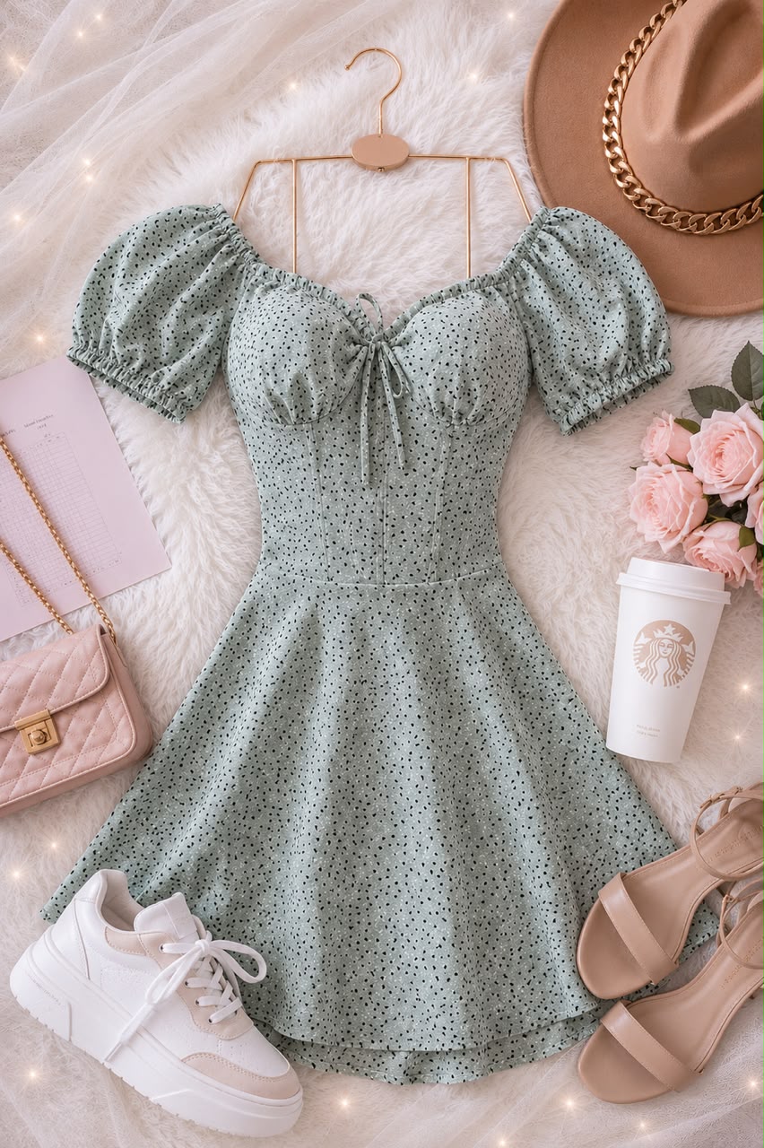 Vestido Short Lucia - Estampado
