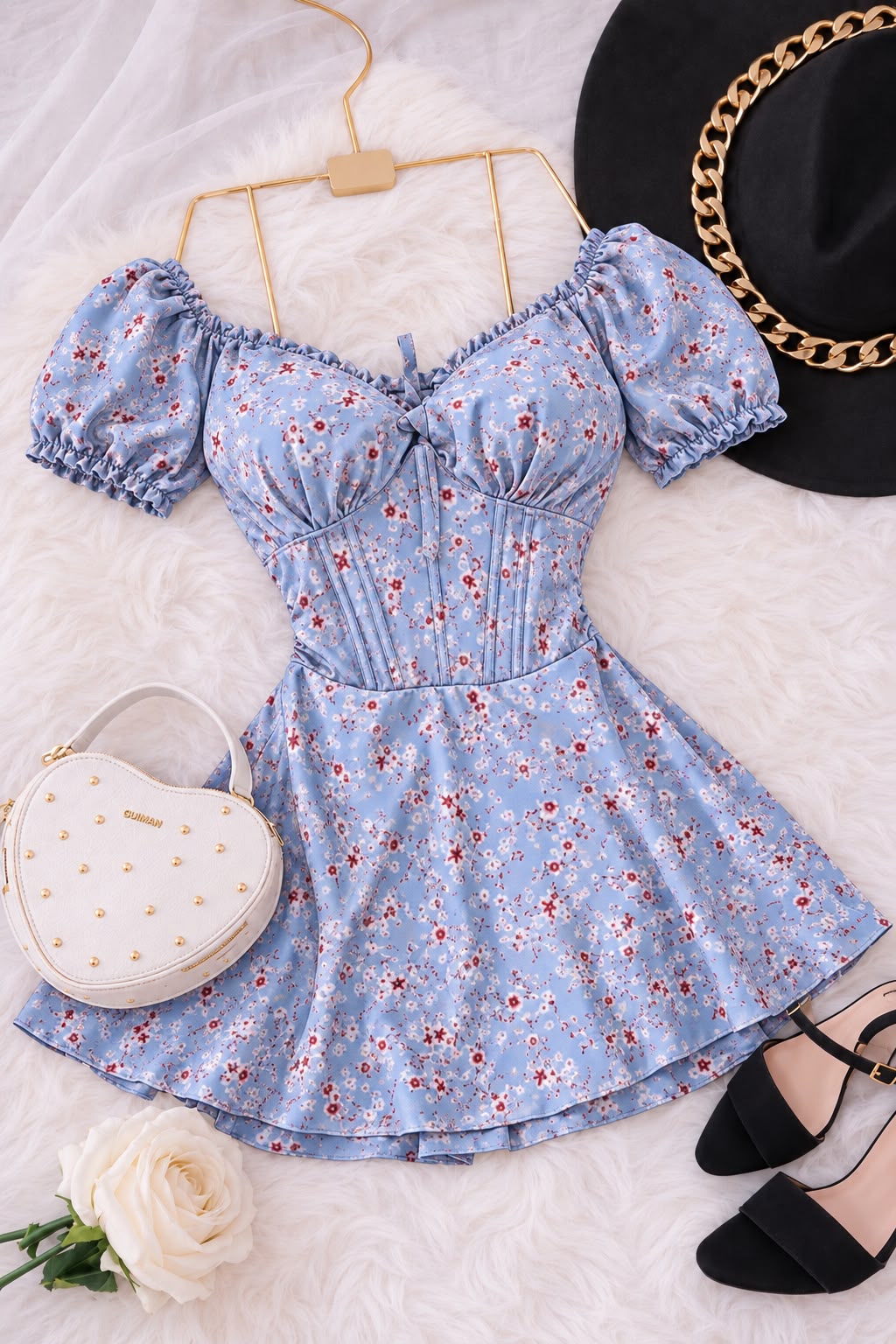 Vestido Short Lucia - Estampado