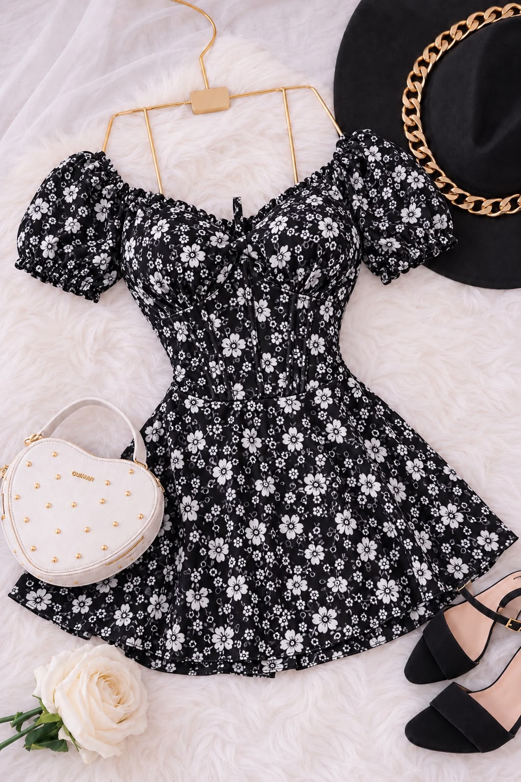 Vestido Short Lucia - Estampado