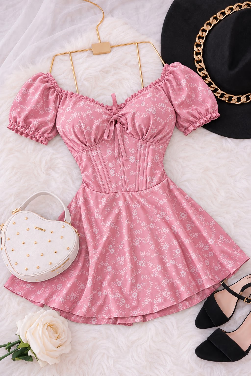 Vestido Short Lucia - Estampado