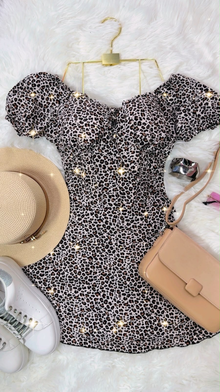 Vestido Short Lucia - Estampado