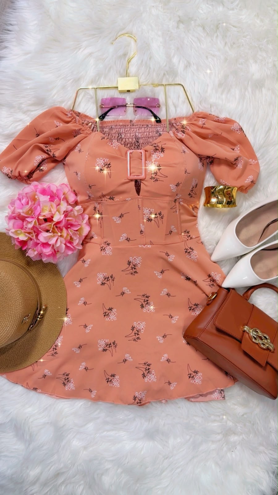 Vestido Short Valentina - Estampado