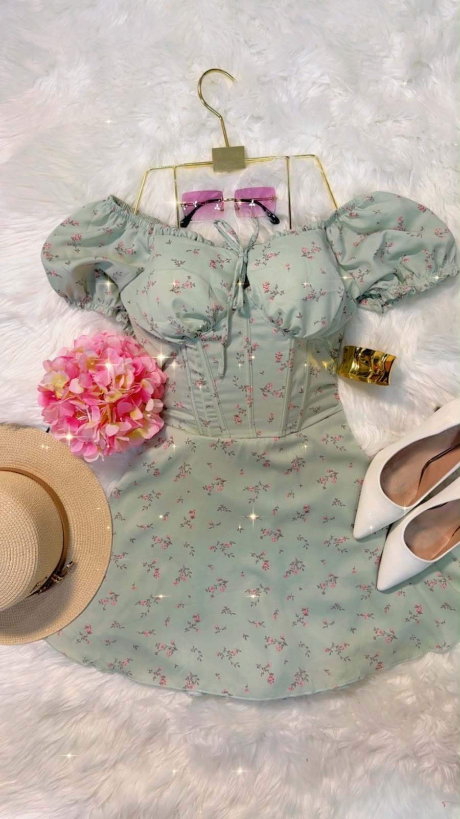 Vestido Short Lucia - Estampado