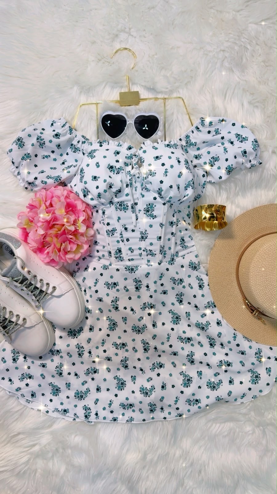 Vestido Short Lucia - Estampado