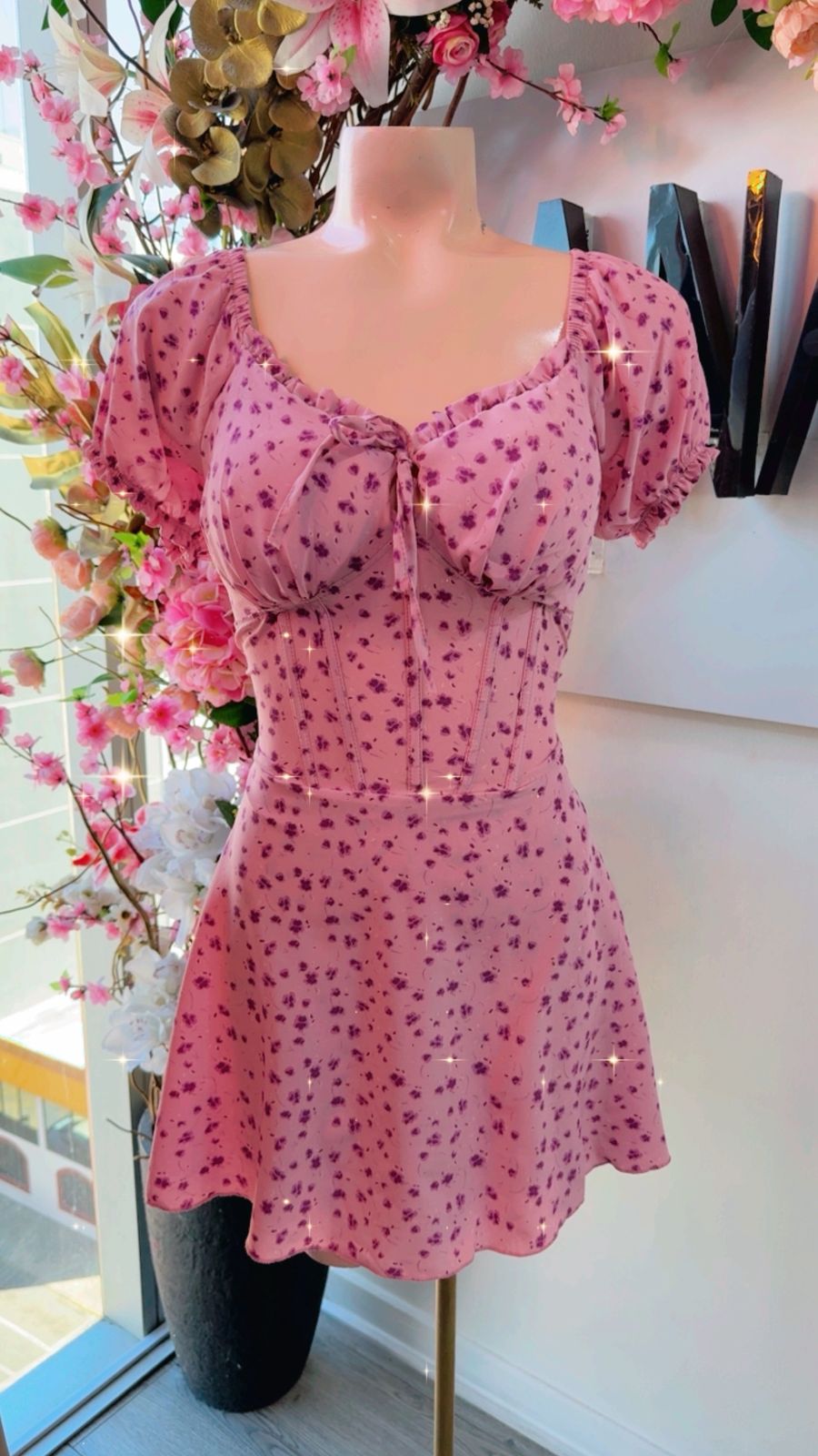 Vestido Short Lucia - Estampado