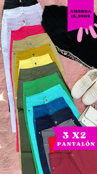 3X2 Pantalones Venus (Paga 2 y el 3ero es Gratis)